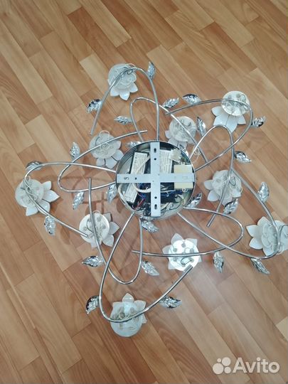 Люстра потолочная подвесная бу