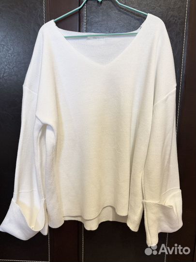 Свитер вязаный теплый