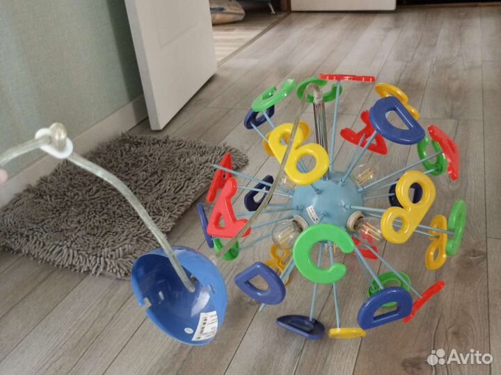 Детская люстра б/у