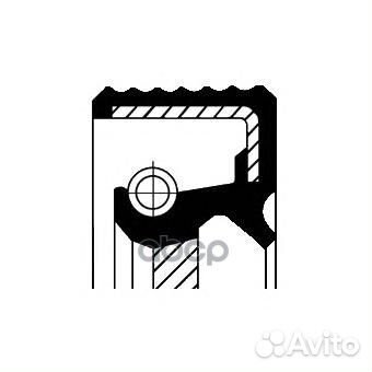 Сальник распределительного вала 19036652B Corteco