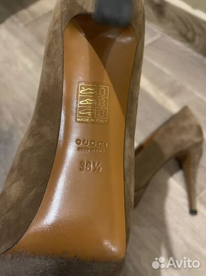 Туфли gucci 36,5 оригинал