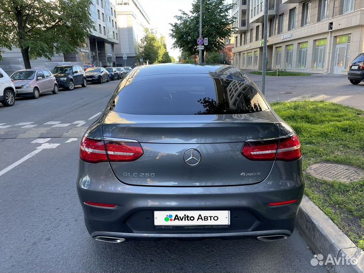 Mercedes-Benz GLC-класс Coupe 2.0 AT, 2016, 139 000 км