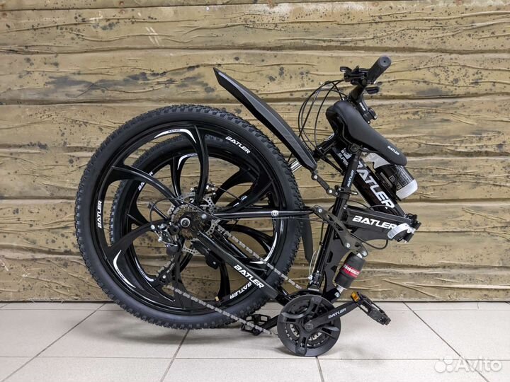 Велосипед складной на литых дисках