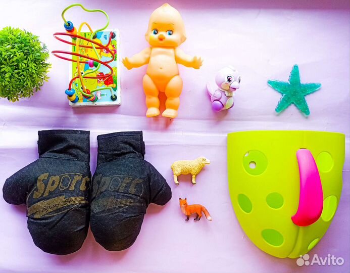 Детские игрушки развивашки, пупсы, органайзер