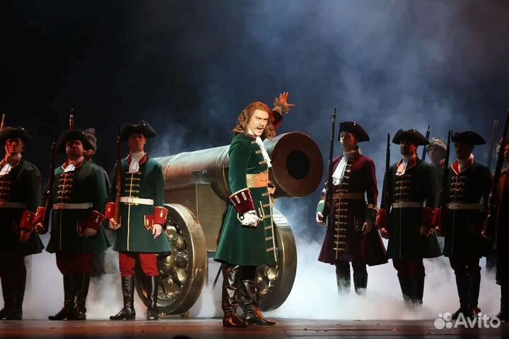 Мюзикл с Ожогиным Петр 1 в музкомедии 30.07. 19.00