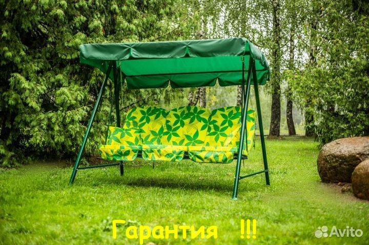 Садовые Качели 3-х местные Рица