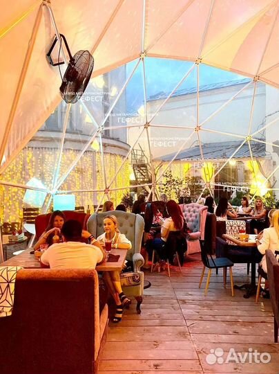 Геокупол, шатер для мероприятий S95м2