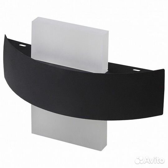 Накладной светильник Эра WL7 WL7 WH+BK