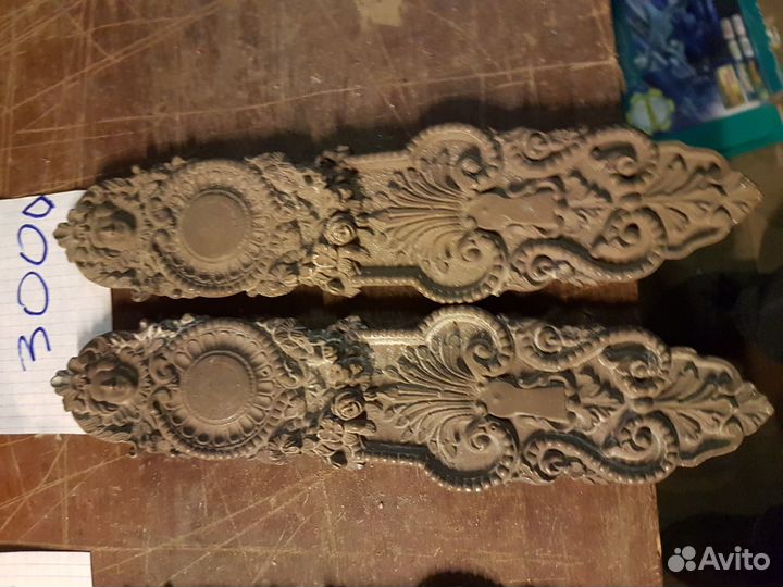 Ручки дверные бронзовые старинные и не только