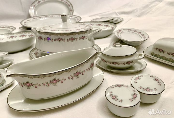 Набор столовой посуды noritake china rose мод.R103