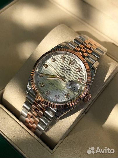 Часы rolex женские date just 36 mm
