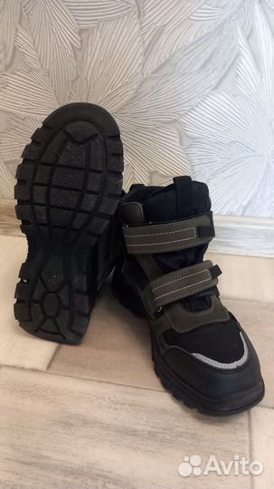 Ботинки демисезонные для мальчика 34 размер