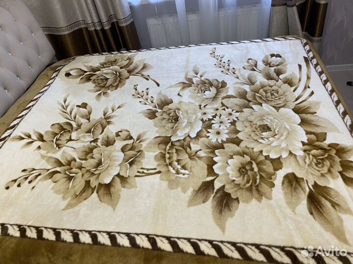 Плед пушистый СССР