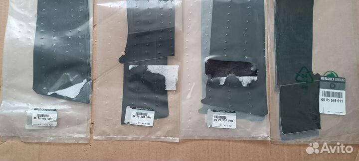 Накладки стоек пер, зад дверей Логан1,2/Сандеро1,2