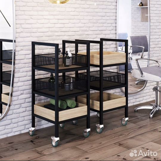 Парикмахерская тележка Лофт