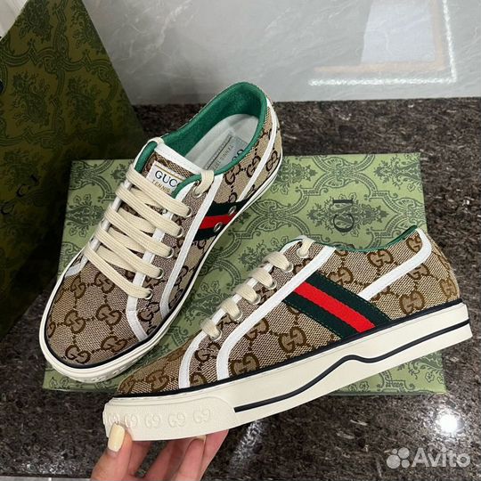 Кеды кроссовки мужские gucci