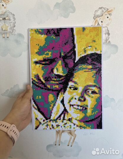 Картина алмазная мозаика по фото