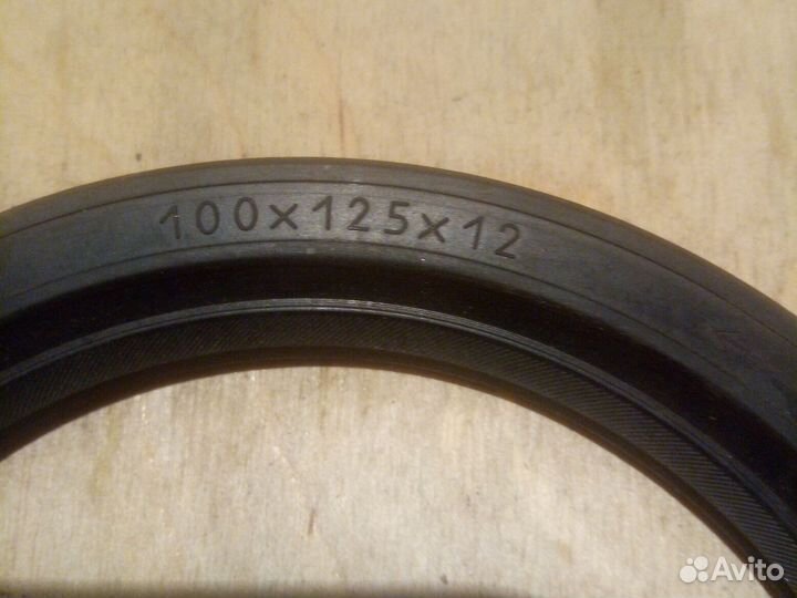 Сальник коленвала газ 100х125х12