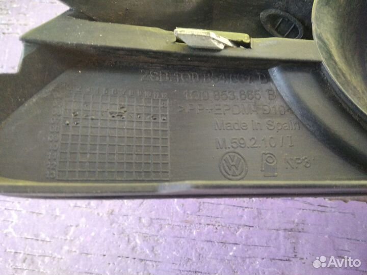 VW Eos накладка птф