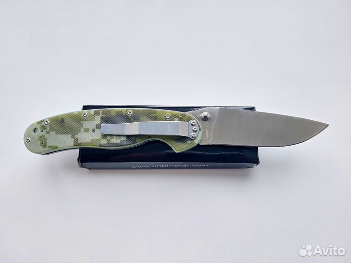 Нож складной Ontario RAT-1 камуфляж