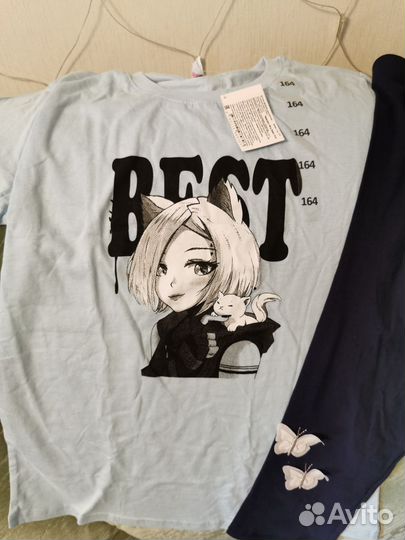 Футболка и Лосины на 10-12 лет