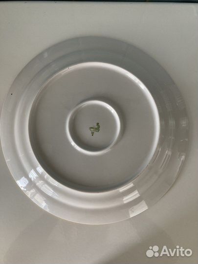 Блюдо большое и супница Фарфор СССР Богдановичи