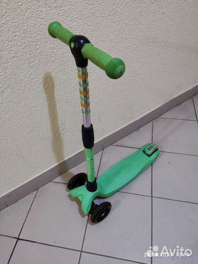 Самокат детский трехколесный, 1,5 – 7 лет, Scooter