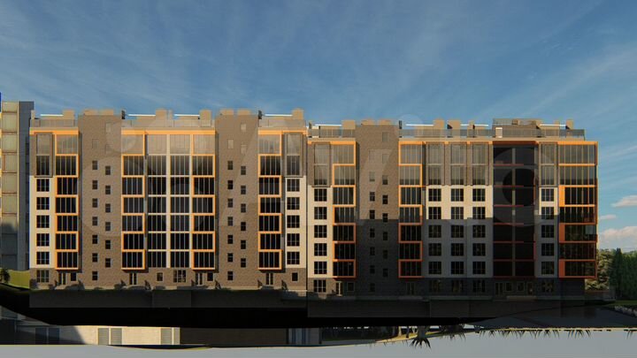 1-к. квартира, 45,5 м², 4/8 эт.