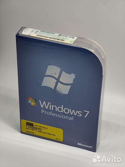 Windows 7 Professional (x32/x64) BOX