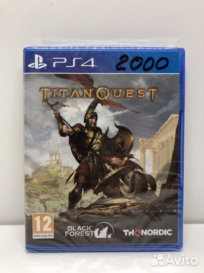 Диск Titan Quest Новый на русском для PS4