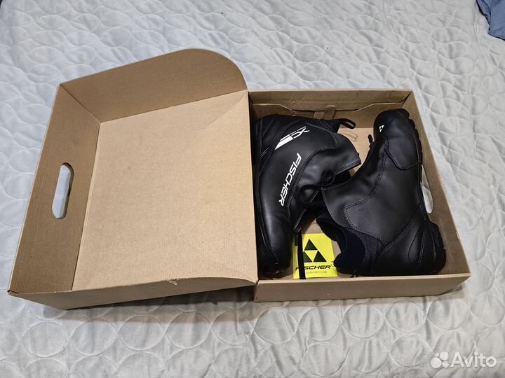 Лыжные ботинки Fisher xc sport pro black