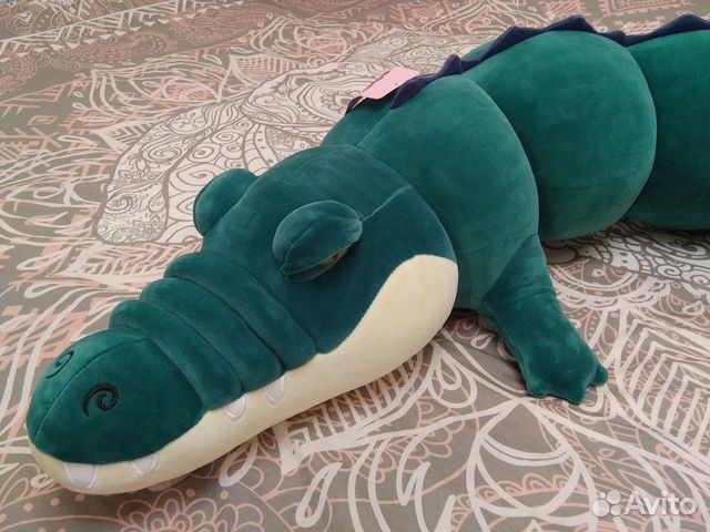 Крокодил темно-зеленый 120 см