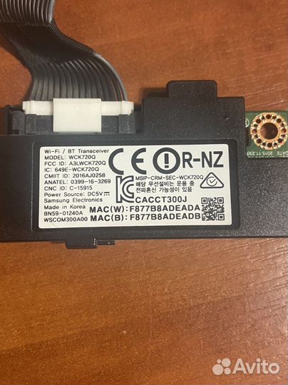 Bn59-01240a от Samsung ue40k6500au Wi-Fi модуль