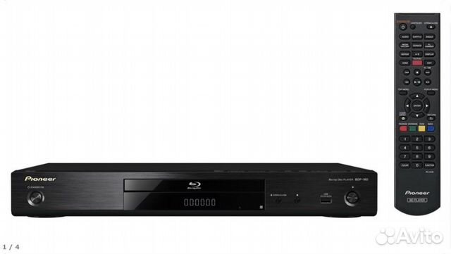 Pioneer Blu-ray-плеер BDP-160-K, ресивер VSX-828-K