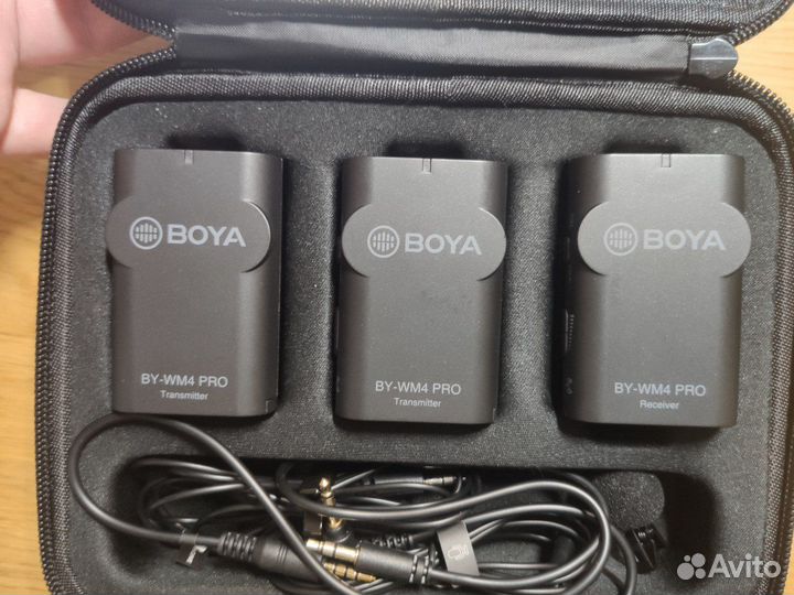 Радиосистема микрофон boya by-WM4 Pro-K4