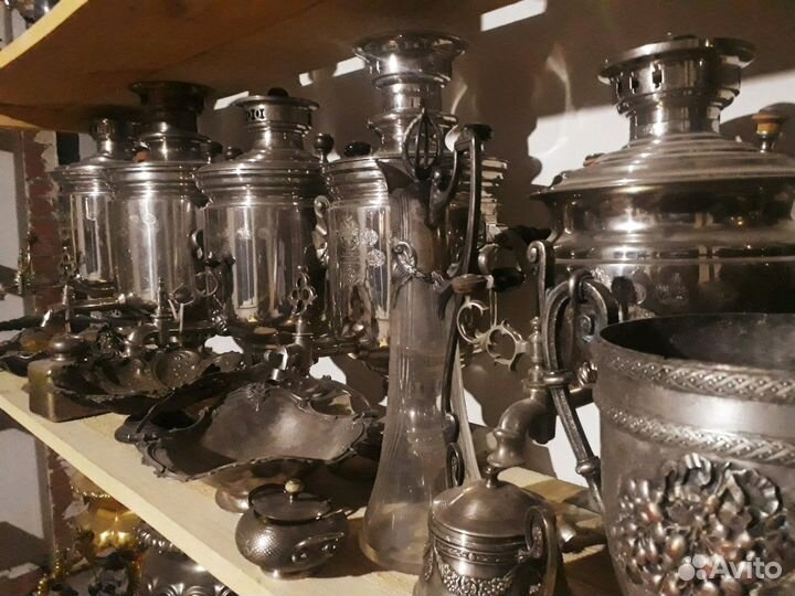 Русский Старинный Оригинальный самовар