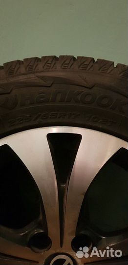 Шипованная зимняя резина Hankook (Корея) на дисках