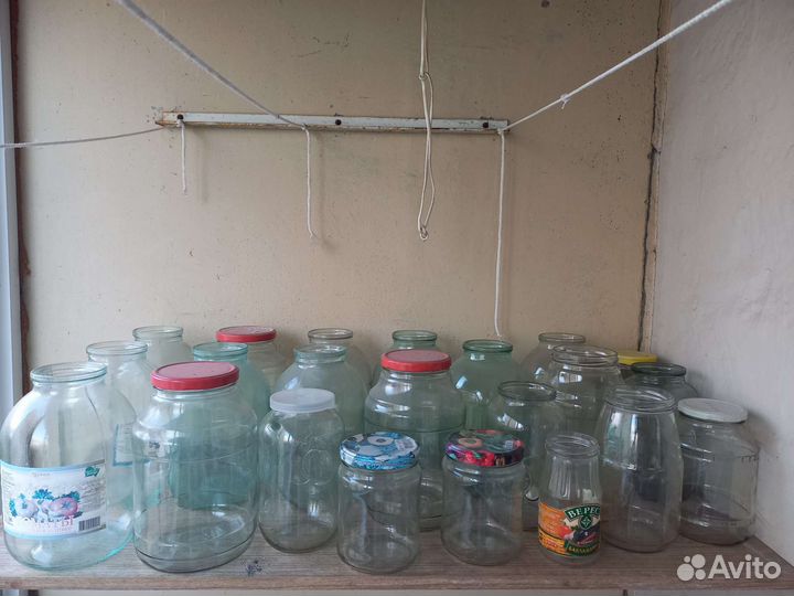 Банки стеклянные разные все отдам