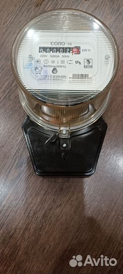 Счетчик электроэнергии однофазный Соло 1S