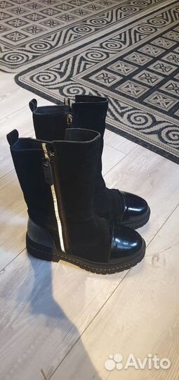 Сапоги для девочки 34 размер
