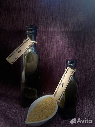 Льняное масло