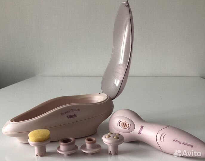 Массажер д/лица Vitek + ручной массажер в подарок