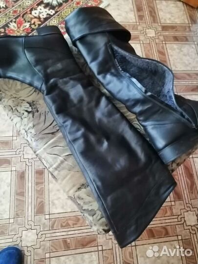 Сапоги ботфорты