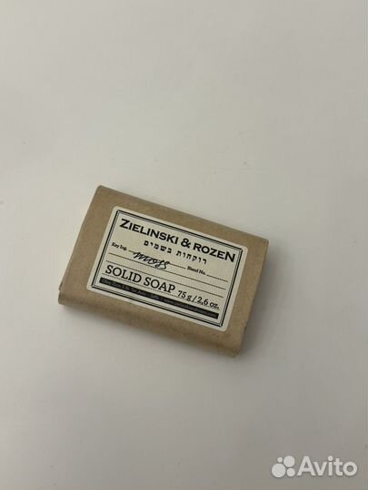 Мыло Оригинал Zielinski &Rosen Moss