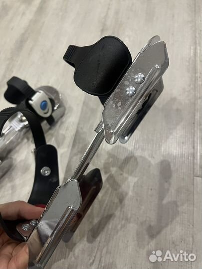 Коньки раздвижные двухполозные