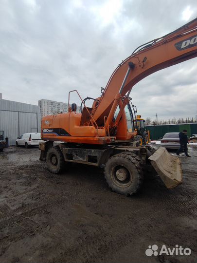 Колёсный экскаватор DOOSAN SOLAR 180 W-V, 2012
