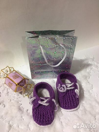 Пинетки вязаные