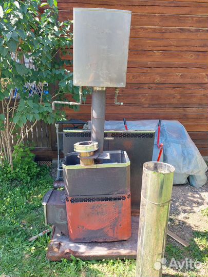 Печь для бани бу