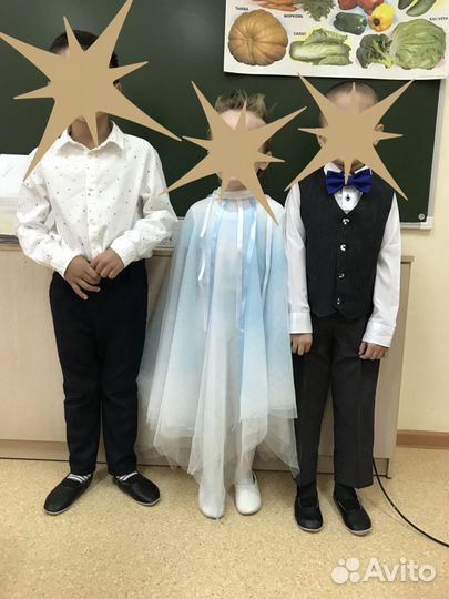 Костюм ветерка / метелицы / снежинки