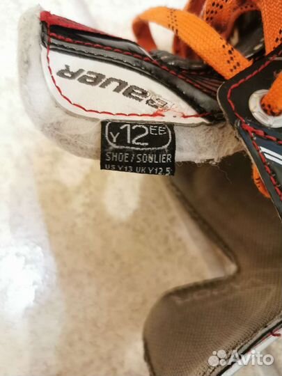 Коньки хоккейные Bauer Y12EE